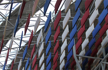 Fujairah sport complex acoustic ceiling application