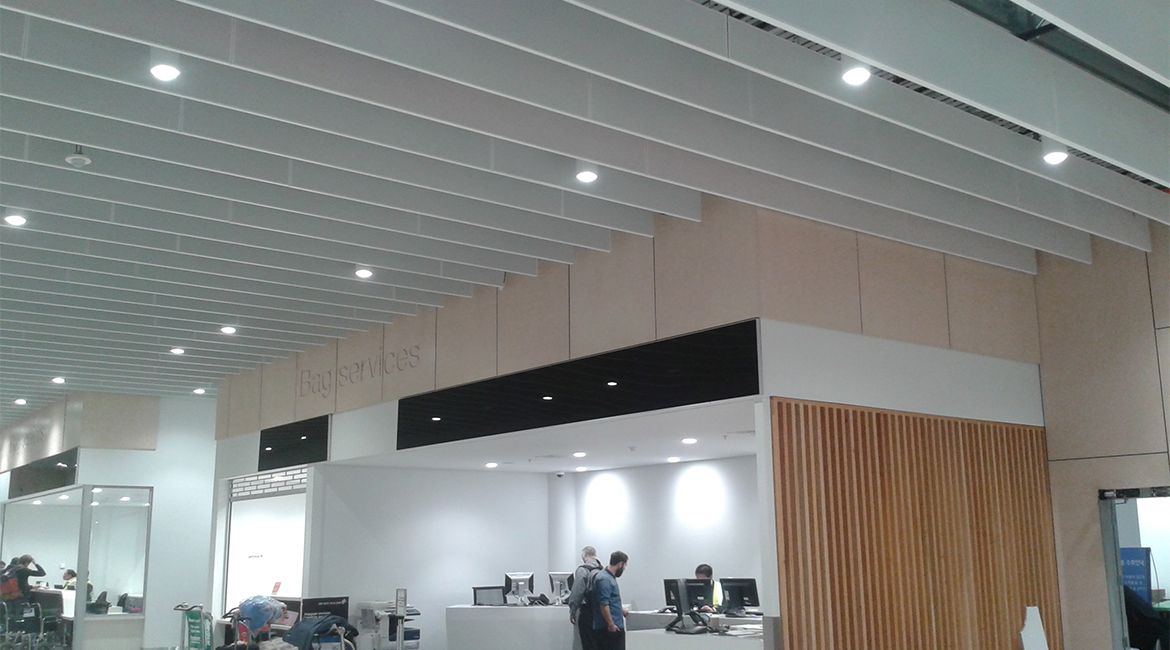 Baffle Acoustic Ceiling System