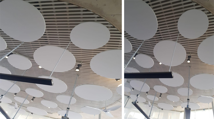 sound absorption ceiling
